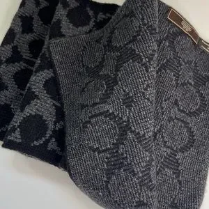 Coach | Accessories | Coach Black And Gray Scarf | Poshmark display picture 1